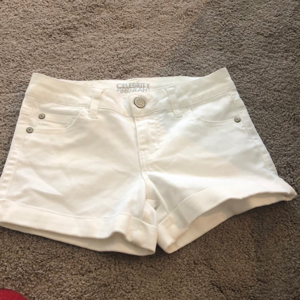 White shorts